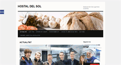 Desktop Screenshot of hostaldelsol.net